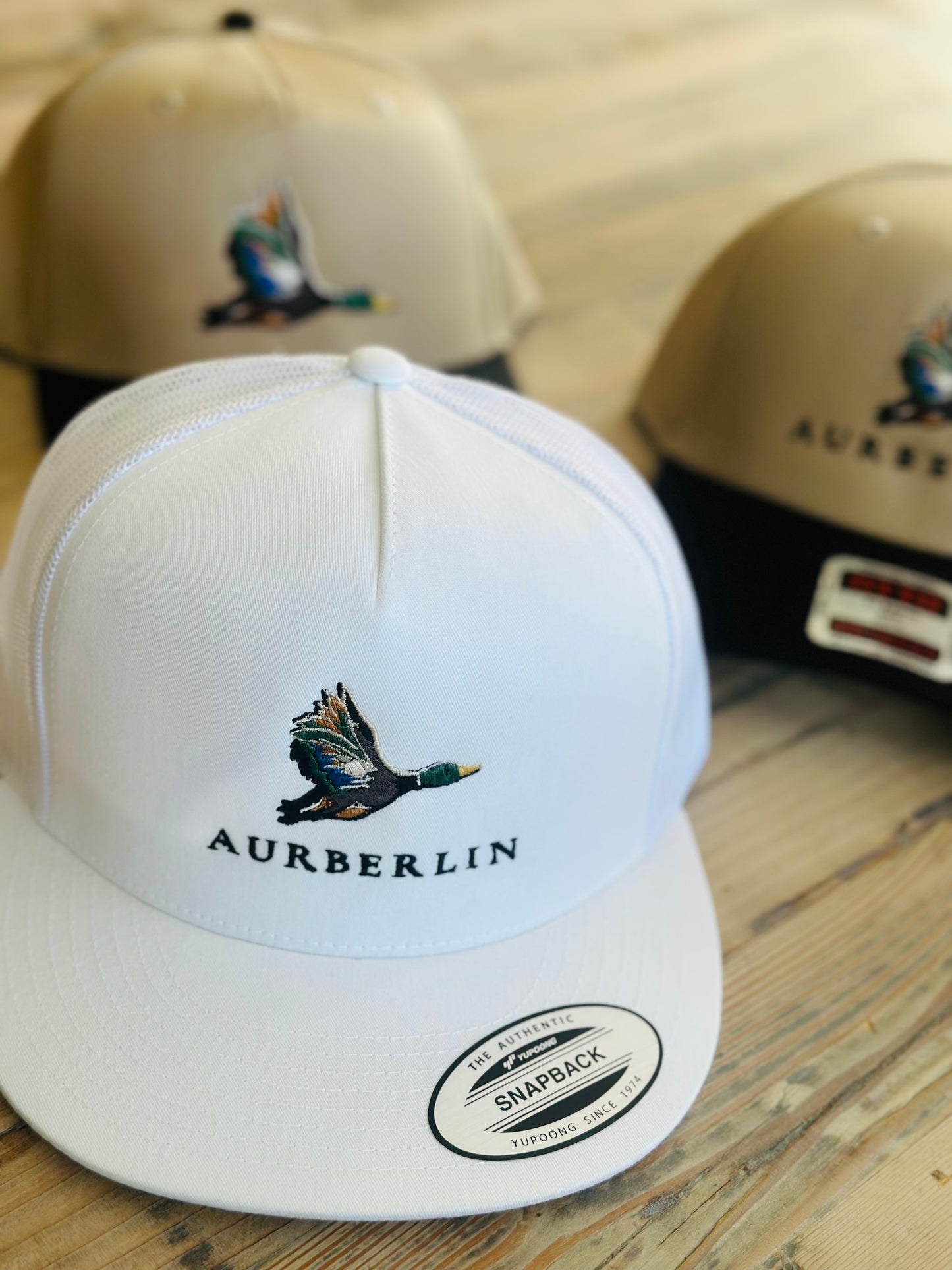 Aurberlin Mallard Duck Hat White Classic 6006