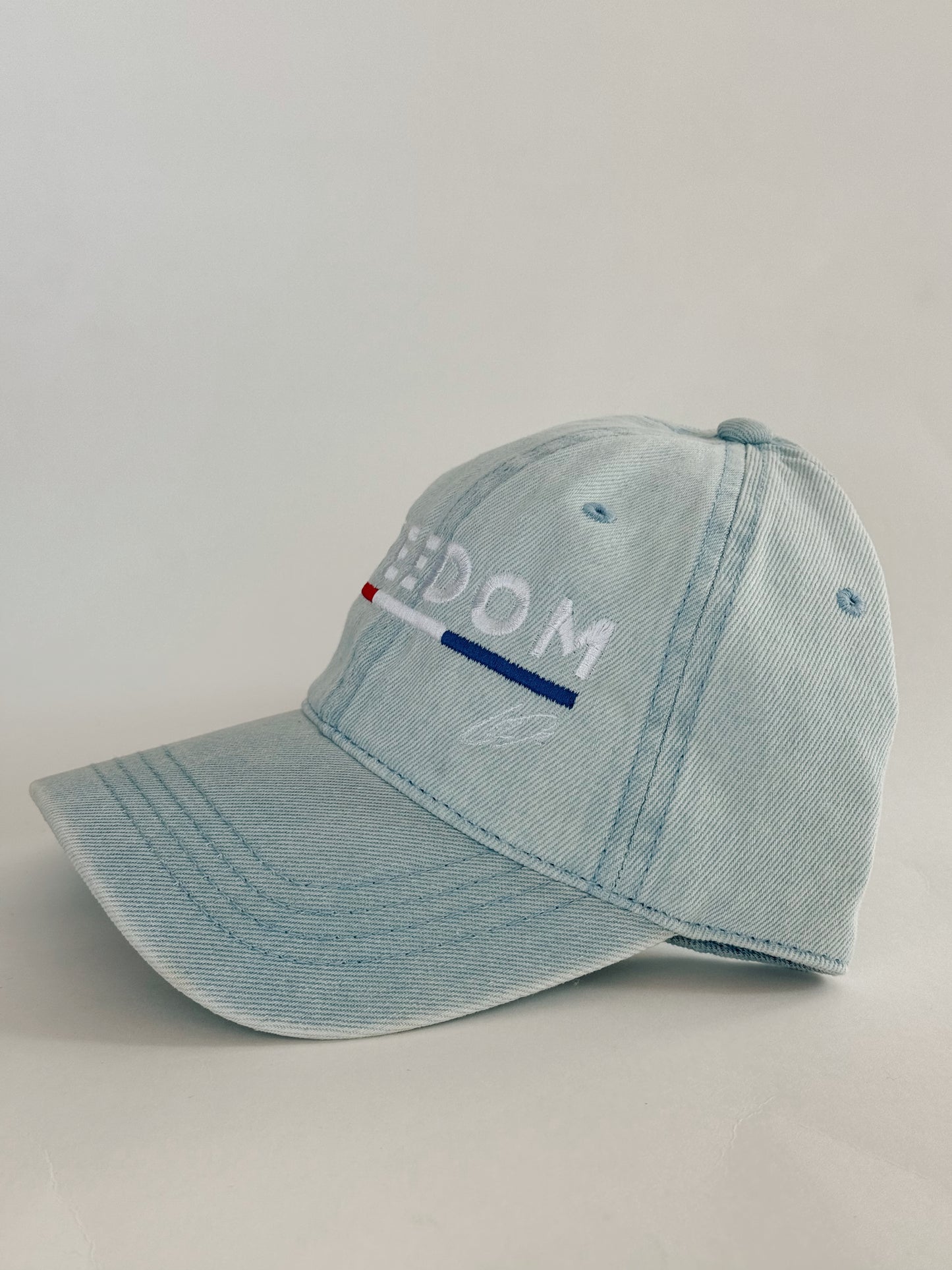 Freedom Denim Hat – Light Wash