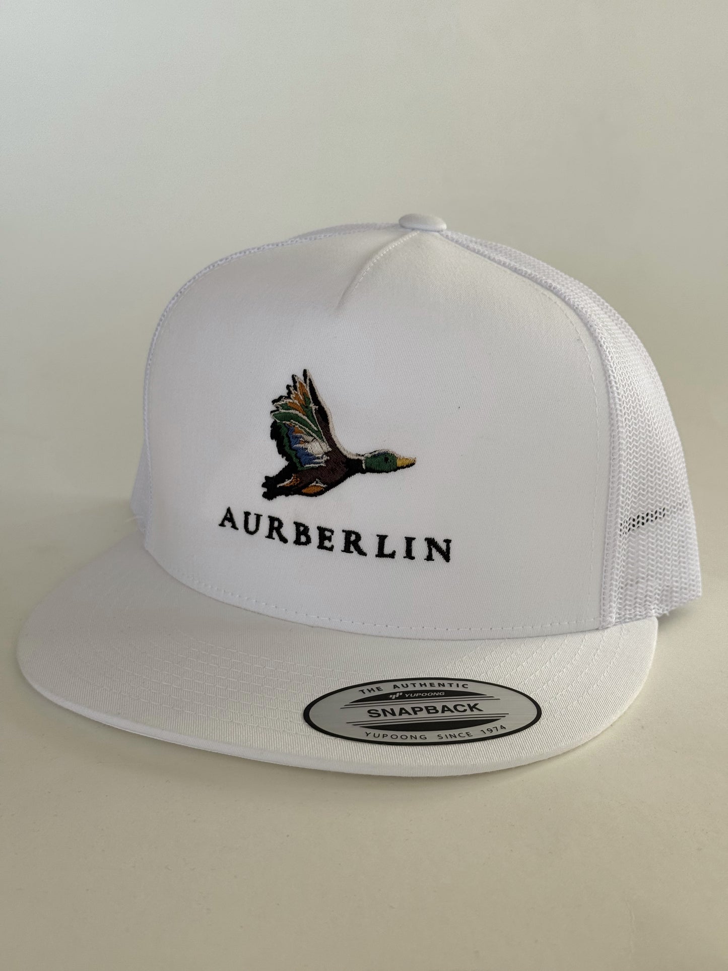 Aurberlin Mallard Duck Hat White Classic 6006