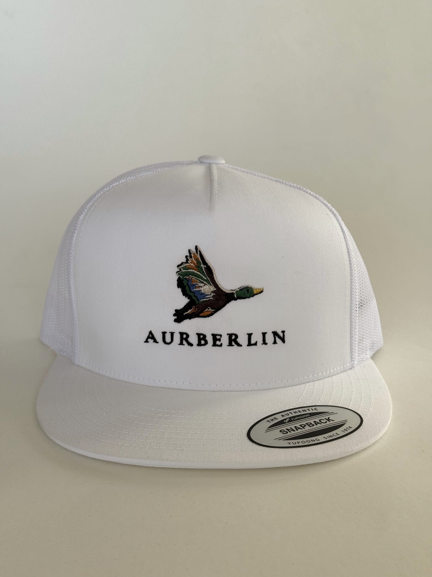 Aurberlin Mallard Duck Hat White Classic 6006
