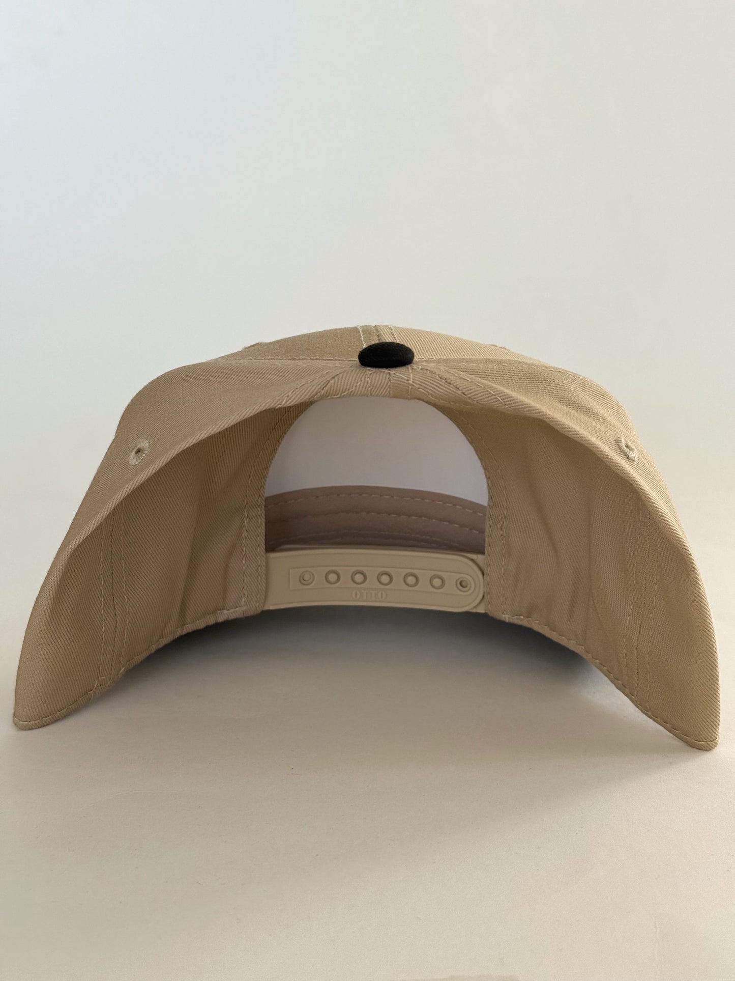 Aurberlin Mallard Duck Hat on Classic 2 Tone Baseball Cap Tan / Black