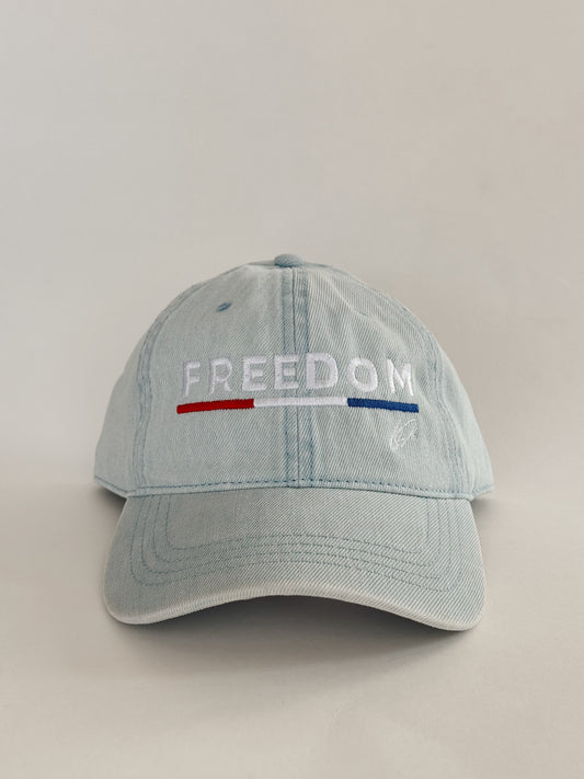 Freedom Denim Hat – Light Wash