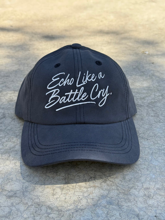 Echo Like A Battle Cry Hat / Charcoal.